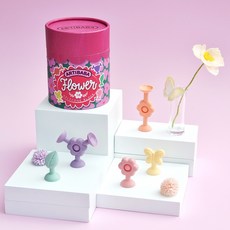 아티바바 실리콘 소프트블럭 택1, 플라워 소프트블럭 18pcs