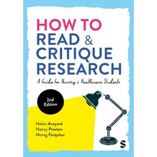 (英文圖書)How to Read and Critique Research: A Guide for Nursing and Healthcare Students 精裝版, Sage Publications Ltd, 英文