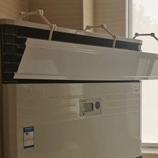 대형 에어컨바람막이 스탠드형 가드 에어컨 각도조절 93x20cm 앞유리, 1, A. 캐비닛 바람막이 93cm