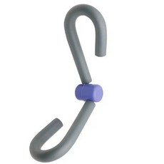 PVC 다리 허벅지 운동가 체육관 스포츠 허벅지 마스터 다리 근육 팔 가슴 허리 운동가 운동 기계 체육관 홈 피트니스 장비, OPP 그레이, 1개