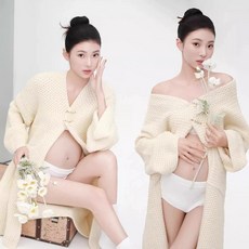 만삭 사진 원피스 셀프 옷 스튜디오 임산부 촬영 의상