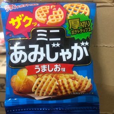 東鳩厚切網狀洋芋片 - 日本鹽味/洋蔥酸奶/檸檬味, 1個, 鹽味4連袋25.11.02