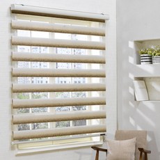 [윈샵 고급 콤비블라인드 그레이스 _ H 125cm ]사이즈 맞춤 주문제작 롤스크린 커튼 아파트 거실주방안방 브라인드 아이방 베란다 사무실 병원 어린이집 학교