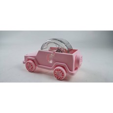 【改款!倉鼠汽車跑輪】倉鼠跑輪 倉鼠滾輪汽車 汽車造型倉鼠跑輪 倉鼠跑輪玩具 倉鼠健身跑輪 倉鼠運動滾輪 倉鼠賽車跑輪, 1個, 迷你小粉色(12CM跑輪), 粉