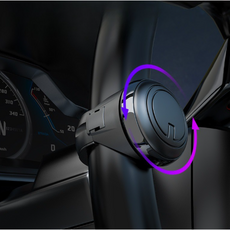 키넬 차량용 파워핸들 택시 파워봉 핸들 돌리개, 블랙