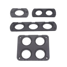 도매왕 차박 DIY 소켓 매립형 볼트 메타 1구 2구 3구 4구 차량용멀티소켓, 2-브라켓-2구