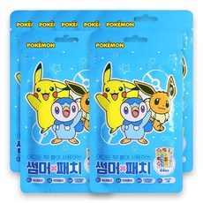포켓몬 썸머패치 44매입 2023년제조 모기스티커, 블루, 7개