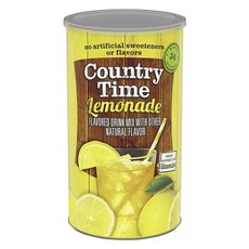 COUNTRY TIME 檸檬風味飲品粉, 1罐, 1個