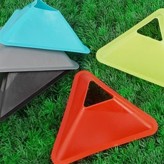 라이즈올 삼각형 접시콘 도로공사용삼각형안전콘 삼각형안전콘주차유도콘, 회색