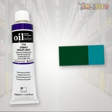 티엔에스 유화물감 신한 오일칼라 50ml 7103 다크그린 진초록 전문가용 1개입