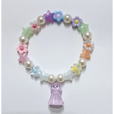 베라킴 반려견 반려묘 야광방울목걸이, 1개, 보라냥이