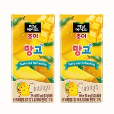 미닛메이드 조이 망고 190mlx32팩+32팩(총64팩)팩음료, 64개, 190ml