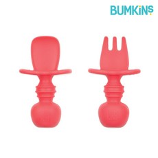 범킨스 베이비 스푼포크 세트, 레드, 1세트