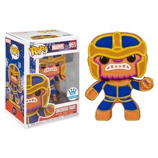 펀코 Funko 팝 마블 진저브레드 타노스 독점, 펀코 팝 마블 진저브레드 타노스 독점, 1개