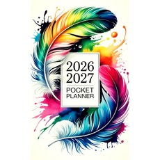 포켓 플래너 2026-2027: 지갑용 소형 2년 미니 캘린더, 기본