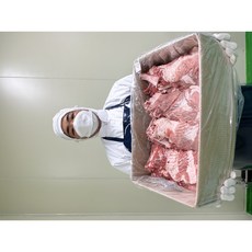국내산 냉장 돼지갈비 포작업 포갈비 생갈비 양면칼집 업소용 식당용 600g, 1개