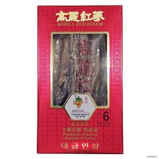 고려홍삼 건홍삼 6년근 지함중편(21~30뿌리) 금산홍삼 홍삼뿌리 말린홍삼 뿌리홍삼 국내산, 10개, 300g