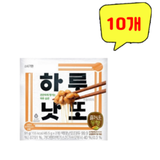 즐거운동행 하루낫또, 10개, 91g