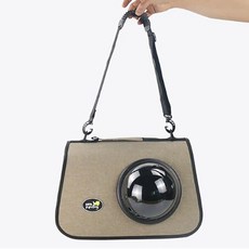 Living Duo 環繞式寵物籠, 米色