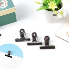 문서 스틸 서류 클립 홀더 불독집게 3P 소형집게 사무, 상품선택, 상품선택