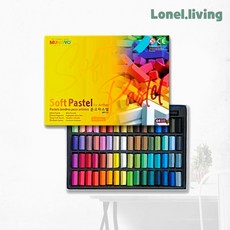 문교 소프트파스텔 64색 MPS-64