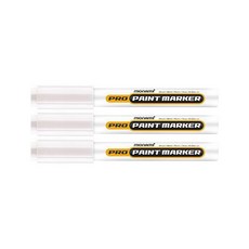 [티이디몰 2+1] 모나미 프로 페인트 마카 2mm 3EA, 3개, 백색