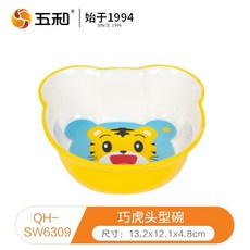 正版授權 巧虎卡通兒童餐具系列 (含湯杓/碗), 頭型碗