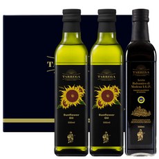 타레가 해바라기씨유 2병 발사믹식초 3P 선물세트, 1개