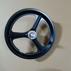 自行車鋁合金一體輪輪轂 16X1.75, 1個
