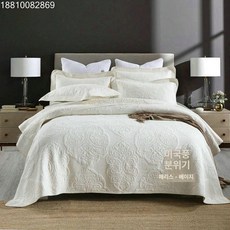 양면 베드 스프레드 워싱 사계절 230x250cm, 싱글 침대덮개 230x250cm, 페리시스-베이지옐로우