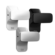 [2개이상 구매시 할인] 게이트맨 방문손잡이 푸시풀손잡이 GD-2701P 설치자재 풀구성 고객직접설치, 1개, 블랙