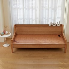현대의료기 HD G822SF 황토숯볼 흙소파, 브라운
