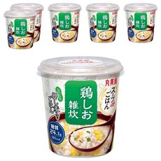 丸美屋 雞肉鹽味粥湯, 6個