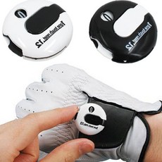 휴대용 타수계산기 소형 라운딩 스코어기록 집계기 골프용품 카운터 손목착용, 1개, 화이트