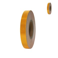[탐니티원] 고휘도벌집반사테이프 지게차반사스티커 고휘도반사스티커 반사 테이프 25mm x 50M 황색