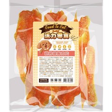 GooToe 活力零食 量販包系列 台灣本產寵物零食 (犬貓通用), 1個, 烘烤雞胸肉片355g