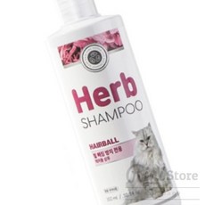리니펫 펫퍼스허브 헤어볼 샴푸 300ML 반려견목욕