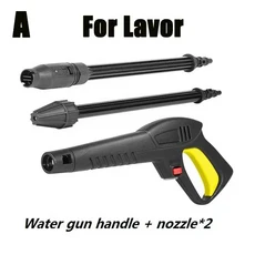 Lavor 고압 세차 키트 자동차/가정 클리닝용 연장 호스 커넥터 와셔가 물총 제트 스프레이 노즐, 01 CHINA, 04 A