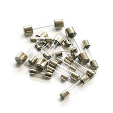 유리관 휴즈 유리관퓨즈 유리 퓨즈 홀더 자동차용품 844654, 소(0.5A)10개