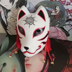 花蓮出貨 面具 道具 火影忍者暗部 面具 火影忍者暗部卡卡西 面具 cosplay 道具, 火影結印款, 1個