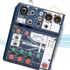 Soundcraft 음향 믹서 Notepad-5 소형 포맷 아날로그 BL