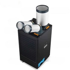 산업용 에어컨 냉풍기 주방용 업소용 공장 작업자 식당 이동식, 대형 이중관