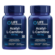라이프익스텐션 아세틸-L-카르니틴 500mg, 2개, 100회분