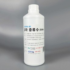 3차 증류수 정제수 DIWATER 1리터 자동차 부동액 원액 혼합용, 1개, 1L