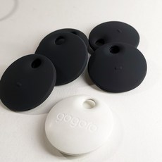 Gogoro 圓形吊墜保護套, 黑色鑰匙套, 1個