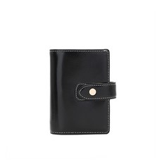 真皮記事本 m5 A8 A7 A6 A5 頭層牛皮活頁替換筆記本 (日記本/手賬本/計劃本/禮品), 1個, A8=m5黑色牛皮 含內頁