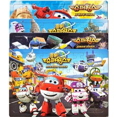 슈퍼윙스 8절 퍼즐 63조각 4종세트, 1개