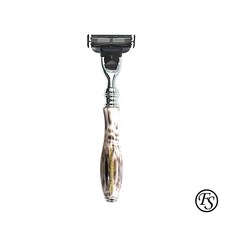 GOODFORIT Frank Shaving Elegancy Mach3流線造型刮鬍刀-灰波紋, 1個, 8