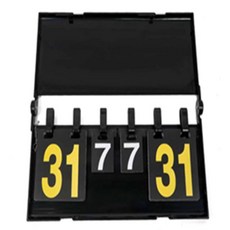 꼬물 플립형 스코어보드 배드민턴경기용 실내스포츠활용