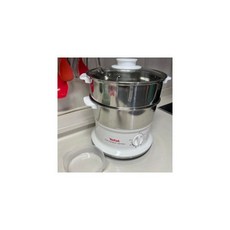 테팔 와이드 2단 스텐 전기 찜기 6L, 테팔 와이드 2단 스텐 전기찜기 계란찜기 계란삶는기계, VC1451K0